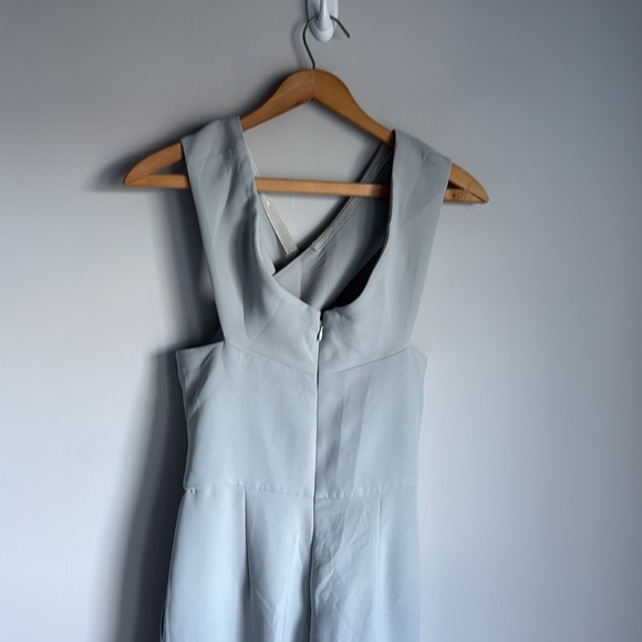reiss mika bardot jumpsuit sage green - Picture 8 of 13